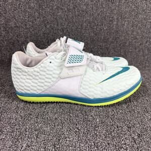 Nike Zoom High Jump HJ Elite White Gren Track Shoes Men’s Size 10.5 FZ9636-100
